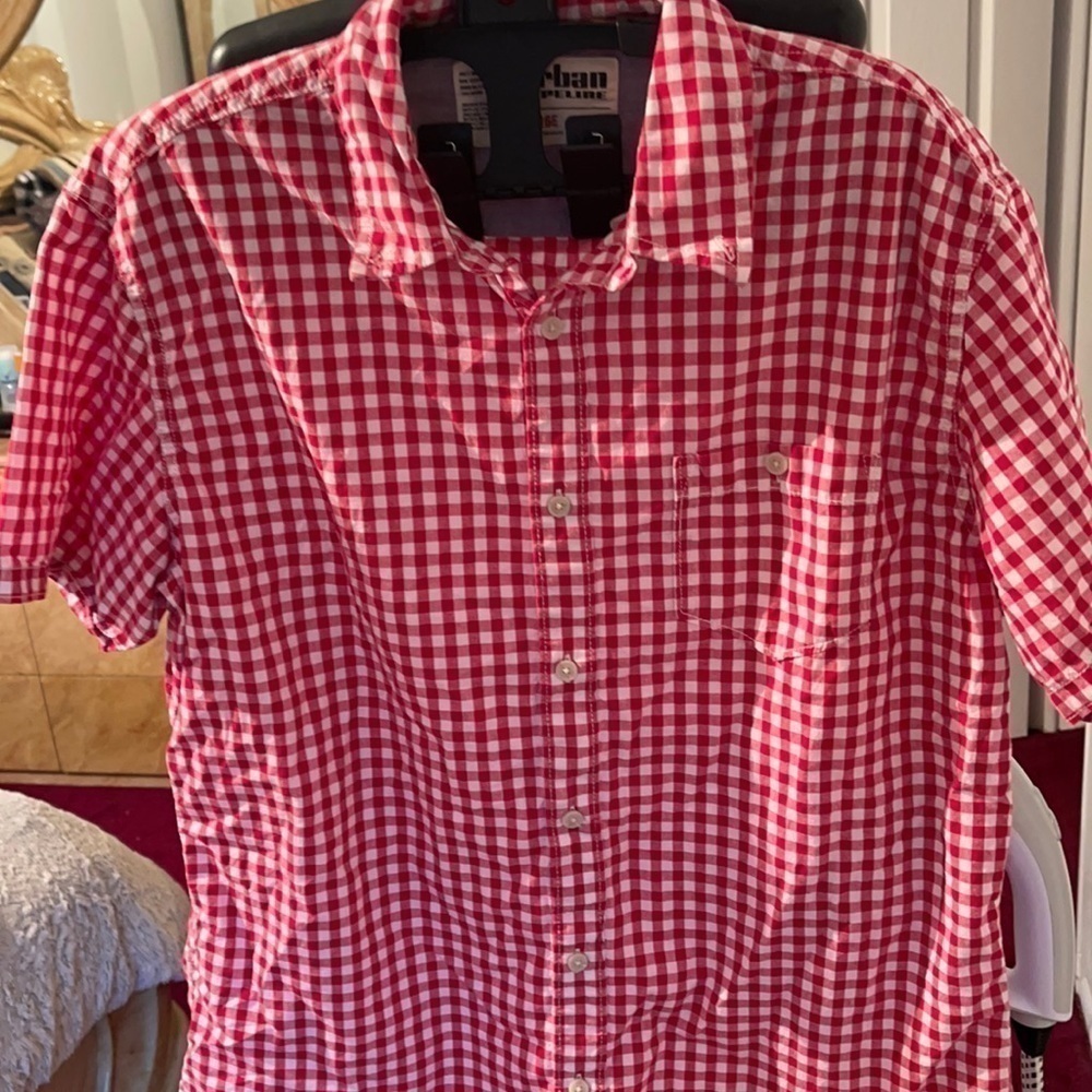 Urban Men Short Sleeve Shirt Large - Picture 2 of 7